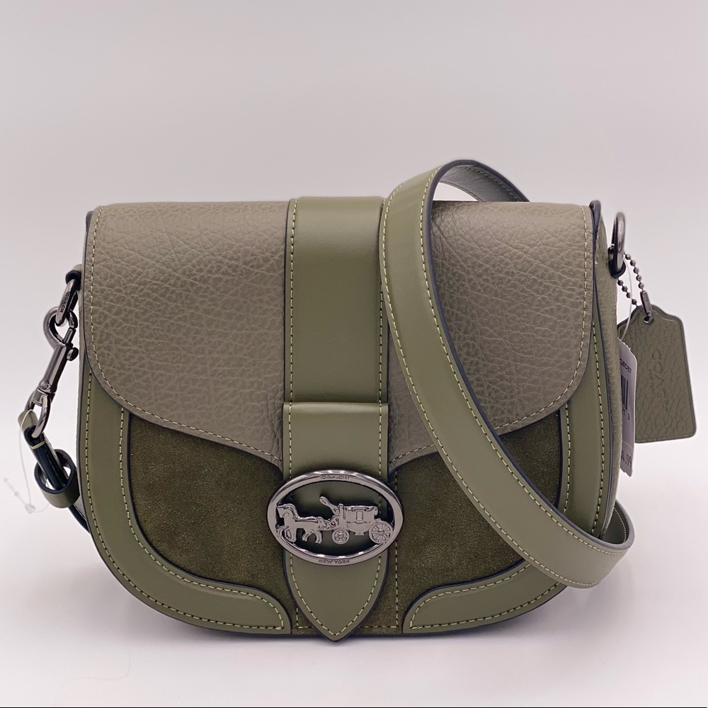 Coach Georgie Saddle Crossbody - Picture 4 of 12
